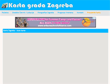 Tablet Screenshot of kartazagreba.info